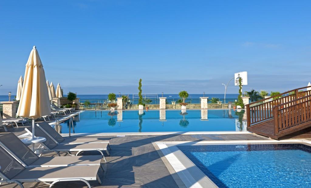 Asia Beach Resort & Spa Hotel Alanya Eksteriør billede