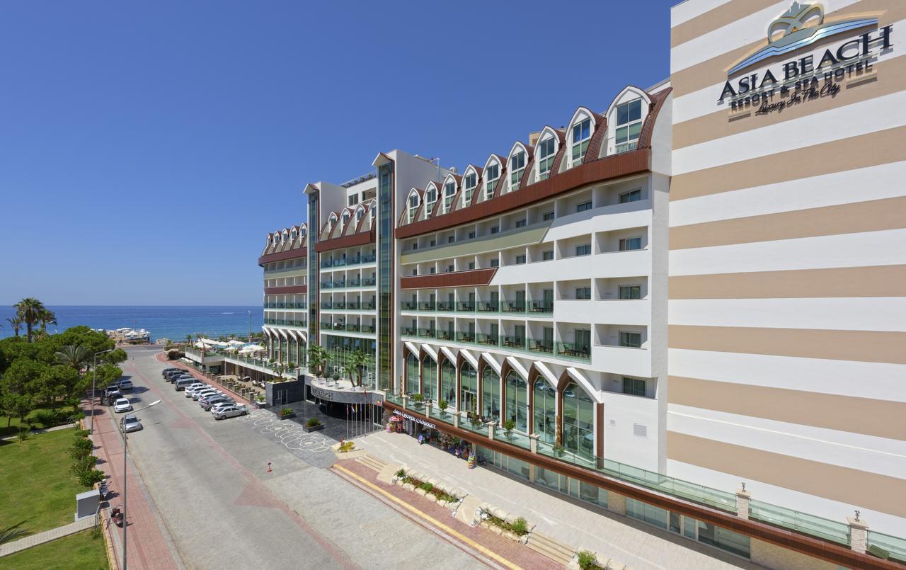 Asia Beach Resort & Spa Hotel Alanya Eksteriør billede